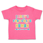 Toddler Clothes Daddy's Favourite Human Arrow Toddler Shirt Baby Clothes Cotton