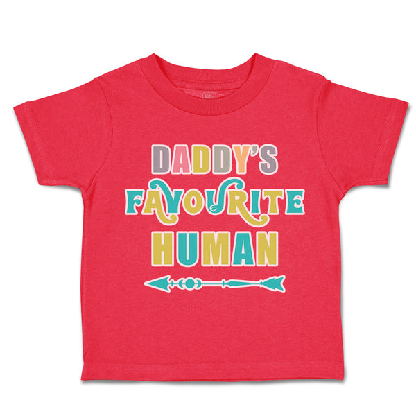 Toddler Clothes Daddy's Favourite Human Arrow Toddler Shirt Baby Clothes Cotton