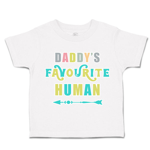Toddler Clothes Daddy's Favourite Human Arrow Toddler Shirt Baby Clothes Cotton