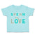 Toddler Clothes Speak Love Toddler Shirt Baby Clothes Cotton