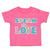 Toddler Clothes Speak Love Toddler Shirt Baby Clothes Cotton