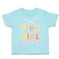 Toddler Clothes Rebel Girl Arrow Toddler Shirt Baby Clothes Cotton