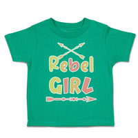 Toddler Clothes Rebel Girl Arrow Toddler Shirt Baby Clothes Cotton