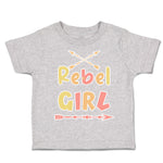 Toddler Clothes Rebel Girl Arrow Toddler Shirt Baby Clothes Cotton