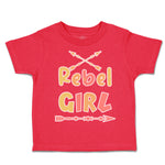 Toddler Clothes Rebel Girl Arrow Toddler Shirt Baby Clothes Cotton