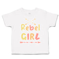 Toddler Clothes Rebel Girl Arrow Toddler Shirt Baby Clothes Cotton