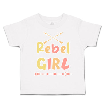 Toddler Clothes Rebel Girl Arrow Toddler Shirt Baby Clothes Cotton