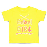 Toddler Clothes Rebel Girl Arrow Toddler Shirt Baby Clothes Cotton