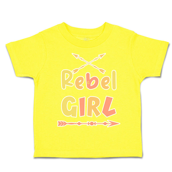 Toddler Clothes Rebel Girl Arrow Toddler Shirt Baby Clothes Cotton
