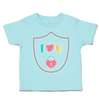 Toddler Clothes I Love You Heart Key Toddler Shirt Baby Clothes Cotton