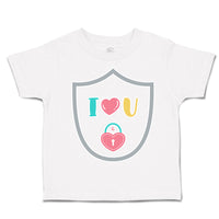 Toddler Clothes I Love You Heart Key Toddler Shirt Baby Clothes Cotton