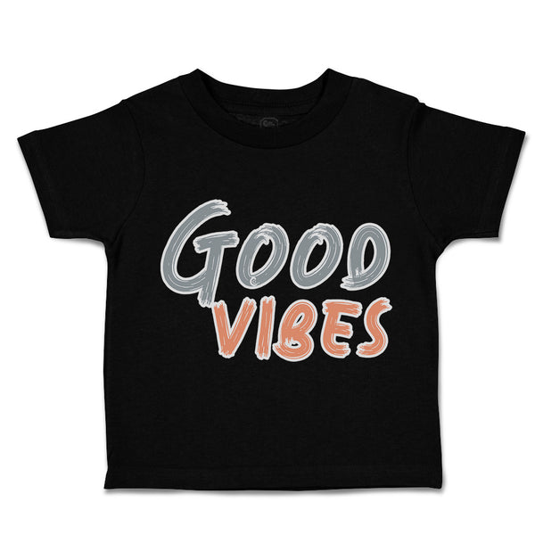 Toddler Clothes Good Vibes Leaves Toddler Shirt Baby Clothes Cotton