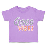 Toddler Clothes Good Vibes Leaves Toddler Shirt Baby Clothes Cotton