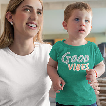 Toddler Clothes Good Vibes Leaves Toddler Shirt Baby Clothes Cotton