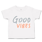 Toddler Clothes Good Vibes Leaves Toddler Shirt Baby Clothes Cotton