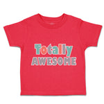 Toddler Clothes Totally Awesome Apple Toddler Shirt Baby Clothes Cotton