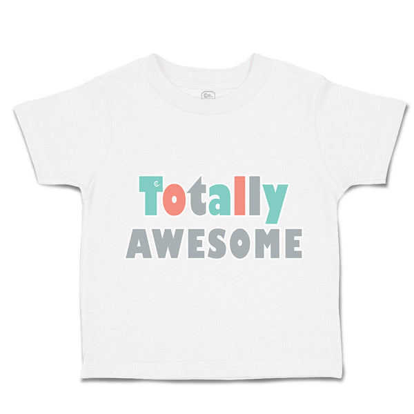 Toddler Clothes Totally Awesome Apple Toddler Shirt Baby Clothes Cotton