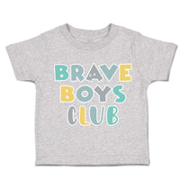 Toddler Clothes Brave Boys Club Toddler Shirt Baby Clothes Cotton