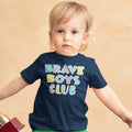 Toddler Clothes Brave Boys Club Toddler Shirt Baby Clothes Cotton