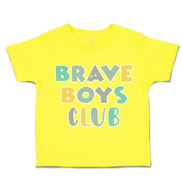 Toddler Clothes Brave Boys Club Toddler Shirt Baby Clothes Cotton