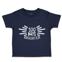 Toddler Clothes 100 Days Brighter Toddler Shirt Baby Clothes Cotton