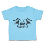 Toddler Clothes 100 Days Brighter Toddler Shirt Baby Clothes Cotton