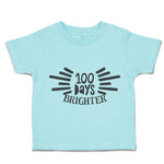 Toddler Clothes 100 Days Brighter Toddler Shirt Baby Clothes Cotton