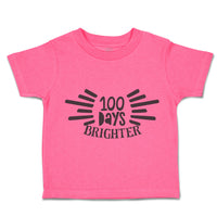 Toddler Clothes 100 Days Brighter Toddler Shirt Baby Clothes Cotton