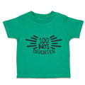 Toddler Clothes 100 Days Brighter Toddler Shirt Baby Clothes Cotton