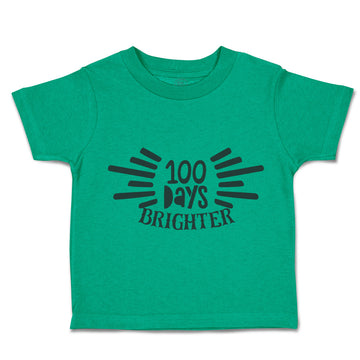 Toddler Clothes 100 Days Brighter Toddler Shirt Baby Clothes Cotton