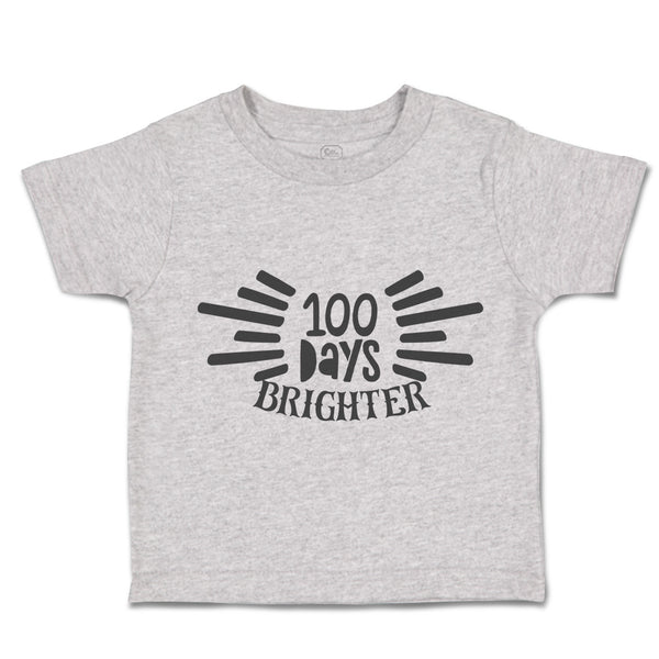 Toddler Clothes 100 Days Brighter Toddler Shirt Baby Clothes Cotton