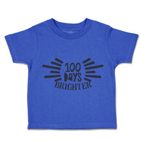 Toddler Clothes 100 Days Brighter Toddler Shirt Baby Clothes Cotton