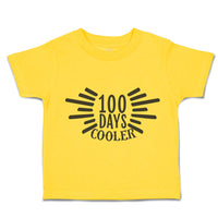 Toddler Clothes 100 Days Cooler Toddler Shirt Baby Clothes Cotton