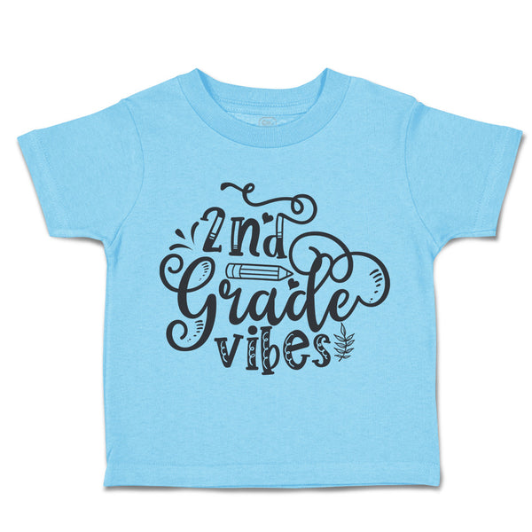 Toddler Clothes 2Nd Grade Vibes Toddler Shirt Baby Clothes Cotton