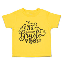 Toddler Clothes 2Nd Grade Vibes Toddler Shirt Baby Clothes Cotton