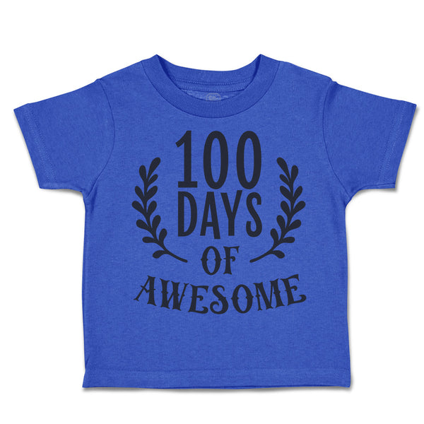 Toddler Clothes 100 Days of Awesome Toddler Shirt Baby Clothes Cotton