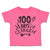 Toddler Clothes 100 Days of Cray Toddler Shirt Baby Clothes Cotton