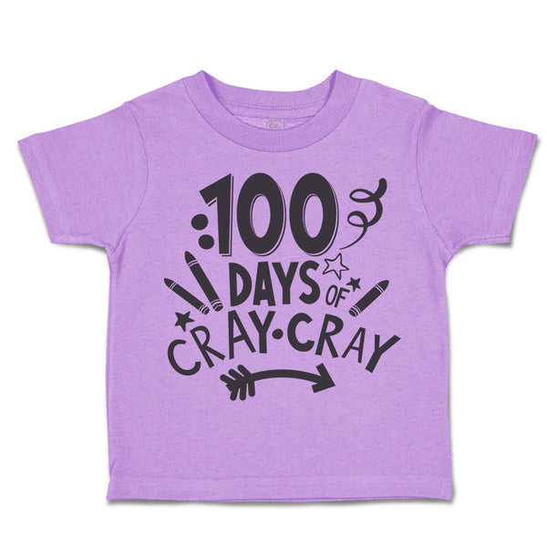 Toddler Clothes 100 Days of Cray Toddler Shirt Baby Clothes Cotton