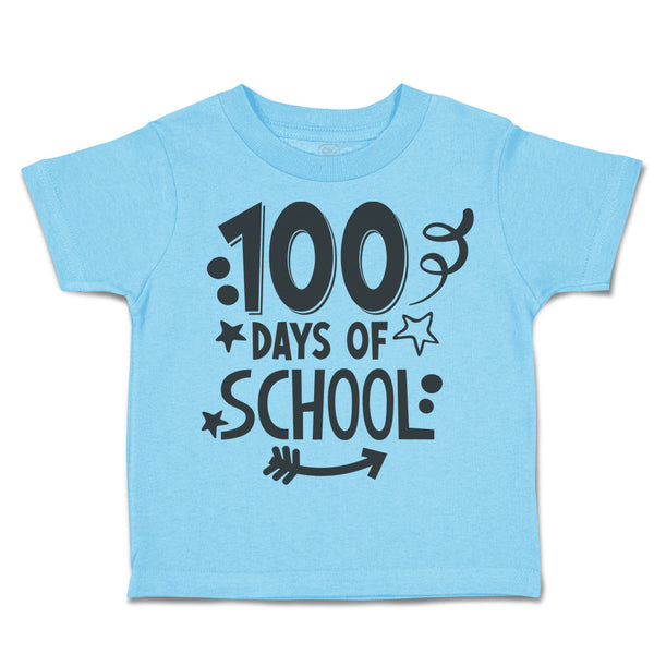 Toddler Clothes 100 Days of School with Arrow Toddler Shirt Baby Clothes Cotton