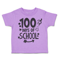 Toddler Clothes 100 Days of School with Arrow Toddler Shirt Baby Clothes Cotton