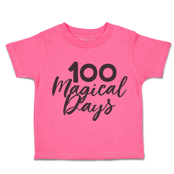 Toddler Clothes 100 Magical Days Toddler Shirt Baby Clothes Cotton