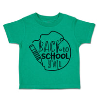 Toddler Clothes Back to School Y'All Toddler Shirt Baby Clothes Cotton