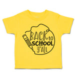 Toddler Clothes Back to School Y'All Toddler Shirt Baby Clothes Cotton