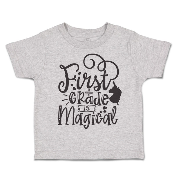 Toddler Clothes First Grade Is Magical Toddler Shirt Baby Clothes Cotton