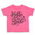 Toddler Clothes Hello Fifth Grade Style B Toddler Shirt Baby Clothes Cotton