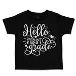 Toddler Clothes Hello First Grade Style B Toddler Shirt Baby Clothes Cotton