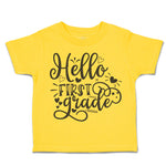 Toddler Clothes Hello First Grade Style B Toddler Shirt Baby Clothes Cotton