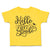 Toddler Clothes Hello First Grade Style B Toddler Shirt Baby Clothes Cotton