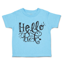 Toddler Clothes Hello Pre-K Style A Toddler Shirt Baby Clothes Cotton