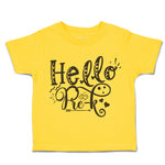 Toddler Clothes Hello Pre-K Style A Toddler Shirt Baby Clothes Cotton